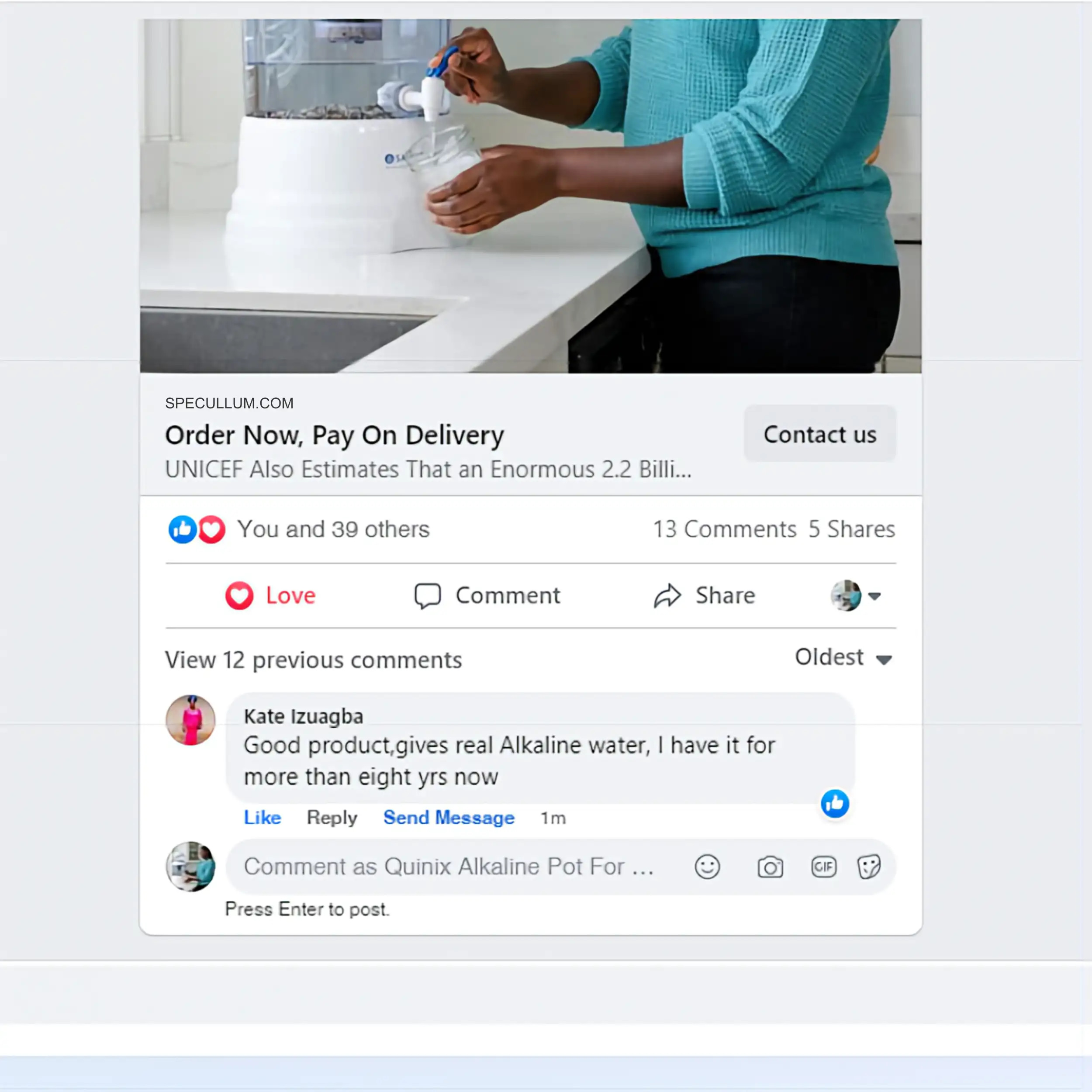 Customer review 1